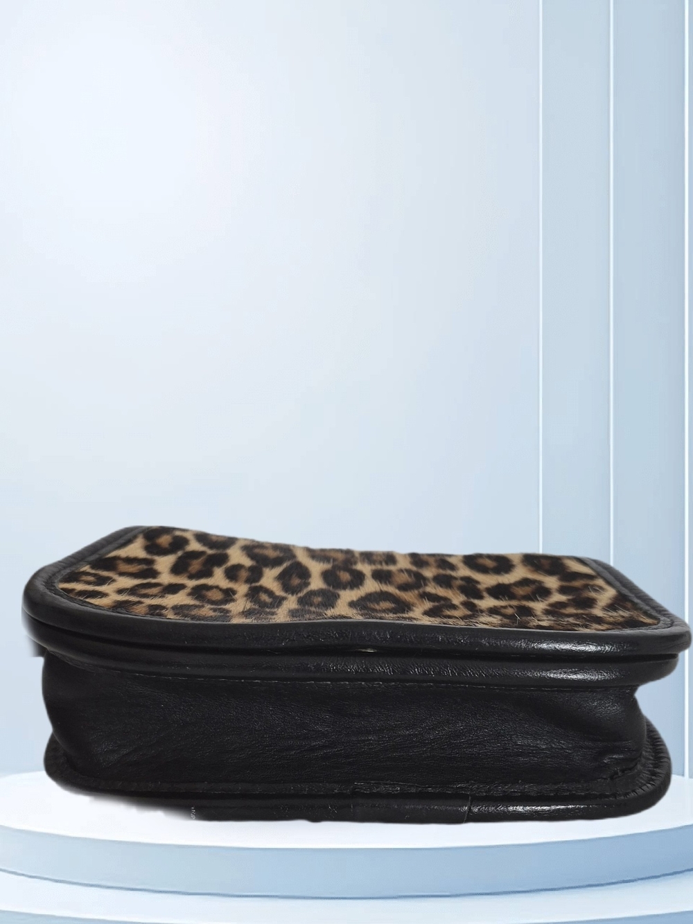 Zippi Leopard Fur & Leather Crossbody - Picture 6 of 8